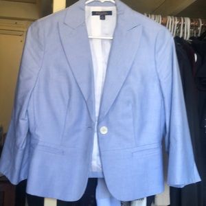 Brooks Brothers cotton skirt suit
